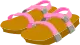 Sandales du Piou Rose